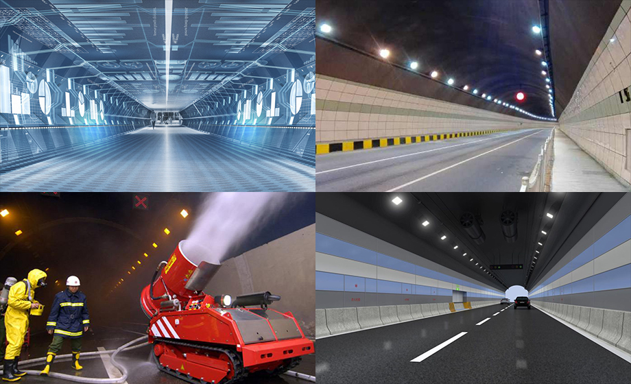 Millimeter wave radar module module tunnel foreign body intrusion monitoring scheme