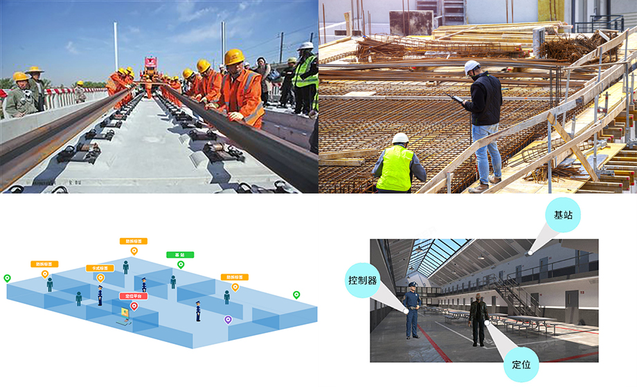 高精度UWB定位模組人員定位建筑工地/辦案中心建設(shè)