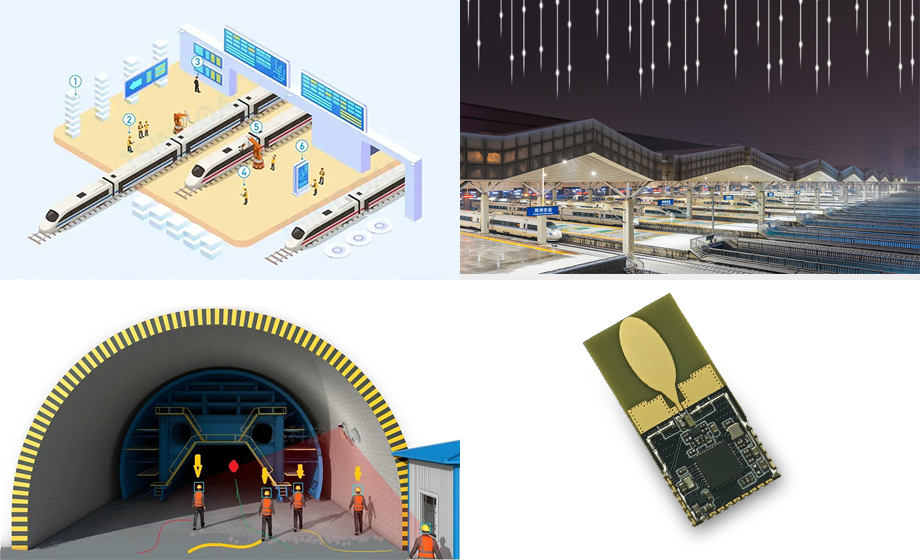 uwb chip module wireless positioning high-speed rail equipment application uwb chip module wireless positioning high-speed rail equipment application