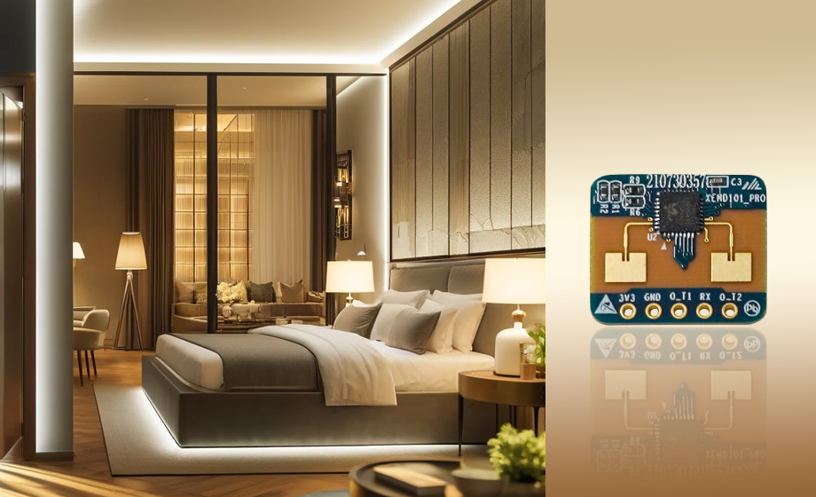 雷達(dá)感應(yīng)模組人體感應(yīng)開關(guān)范圍深度解析 飛睿智能